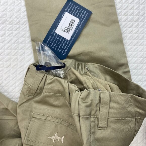 Saltwater Boys Company Chino Pants Kids Size 2T Khaki Ponce Performance Stretch - Picture 9 of 9